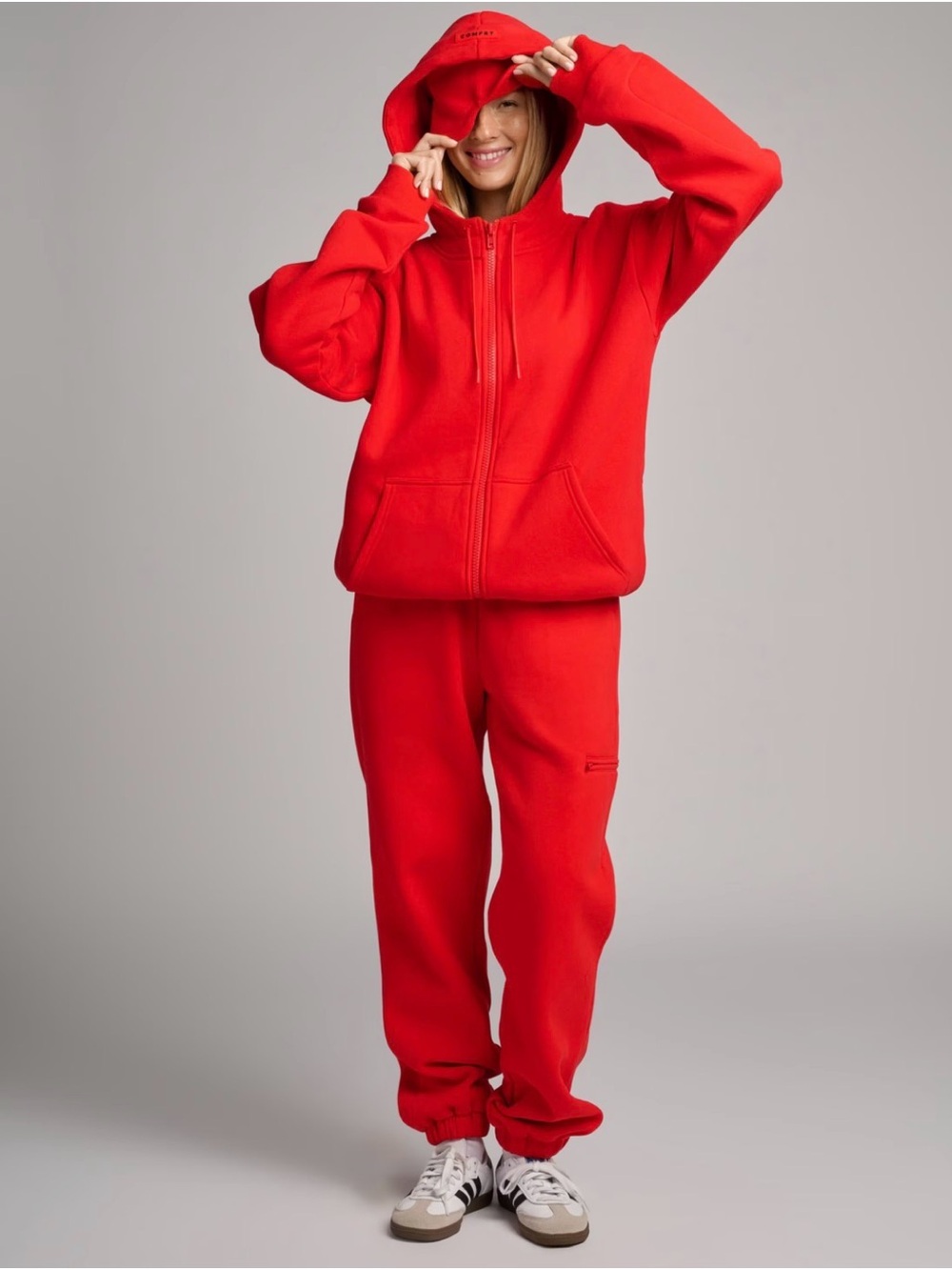 COMFRT Airplane Mode Zip up Hoodie